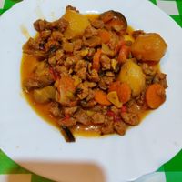 Estofado de seitán at Somos Lo Que Comemos in Tenerife