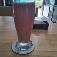fresa Buble tea at Muya Vegan Cafe - Maybe closed in Trujillo