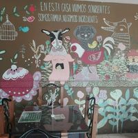 la salle de resto at Muya Vegan Cafe - Maybe closed in Trujillo