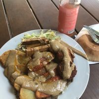 Vegan Sahara Plate at Sahara Imbiss - Reuterstr in Berlin