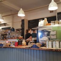 Inside at Caffeine & Co in Manchester