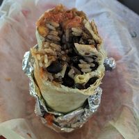 Veggie burrito. at Fresco Mexican Grill & Salsa Bar in Kent
