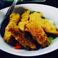 Crumbed tofu at A-Thai-5 in Mitchelton