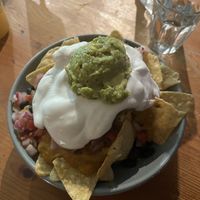 vegan nachos (gf)  at Bay City Burrito in St Kilda