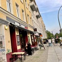 outside at Berlin Burrito Company - Kastanienallee in Berlin