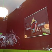 Inside seating area was comfortable and modern. They had tables for small groups and window stools for individuals. (Berlin Burrito Company at the Schöneberg neighborhood location.) at Berlin Burrito Company - Kastanienallee in Berlin