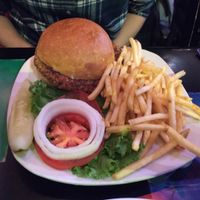 Winter nut burger at Capitol Garage in Sacramento