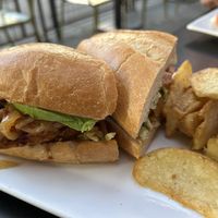 VCC - Toolbox Tofu Sandwich - outstanding!   at Capitol Garage in Sacramento