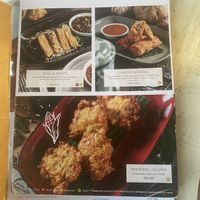 Menu  at Bernadette in Ubud