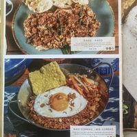 Menu  at Bernadette in Ubud