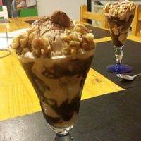 copa helada ";baileys";. Lo más rico del mundo  at RasLok in Buenos Aires