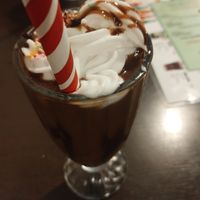 Milkshake de Ovomaltine at Dona Augusta in Sao Paulo