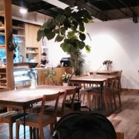 Interior at Veg Out in Kyoto