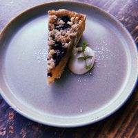 Blueberry Tart💗  at Veg Out in Kyoto