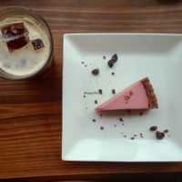 raw cake  at Veg Out in Kyoto