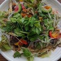 filling and perfect salad at Veg Out in Kyoto