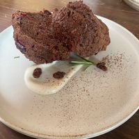 Choc cranberry muff   at Veg Out in Kyoto