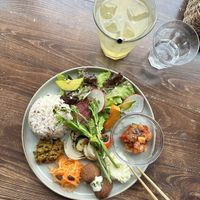 very nice view & food! We went there for lunch, such a relaxing and nice place😄 at Veg Out in Kyoto