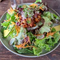 Taco rice at Veg Out in Kyoto