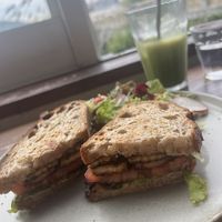 Blt toastie  at Veg Out in Kyoto