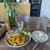 Curry  at Veg Out in Kyoto