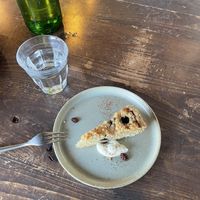 Blueberry pie  at Veg Out in Kyoto