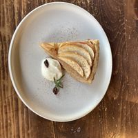 Apple cinnamon tart  at Veg Out in Kyoto