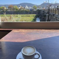 Coffee  at Veg Out in Kyoto