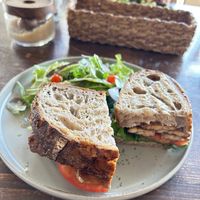 Tempeh BLT  at Veg Out in Kyoto