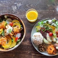 The other set had onions that can't be removed. at Veg Out in Kyoto