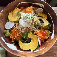 Buddha bowl  at Veg Out in Kyoto