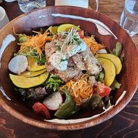 Buddha bowl at Veg Out in Kyoto