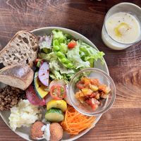 Vegout plate  at Veg Out in Kyoto