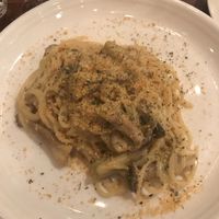 Carbonara at Veg Out in Kyoto