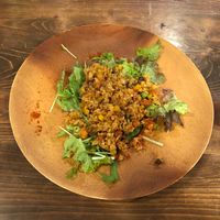 Balinese Fried Rice with Tempeh at Veg Out in Kyoto