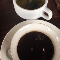 Coffee and soup at Veg Out in Kyoto