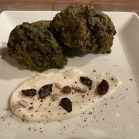 Matcha and chocolate chip muffin  at Veg Out in Kyoto