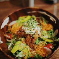 Buddha bowl  at Veg Out in Kyoto