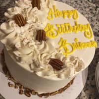 vegan carrot cake :,) at Valhalla Bakery in Orlando