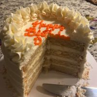 5 inch coconut cake - still huge!  at Valhalla Bakery in Orlando