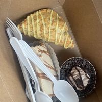 Lemon scone, blondie & chocolate cream pie   at Valhalla Bakery in Orlando