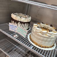 Gorgeous cakes to go for $50!  at Valhalla Bakery in Orlando