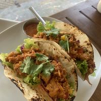 BBQ jackfruit tacos at VegetaBowl in Koh Tao