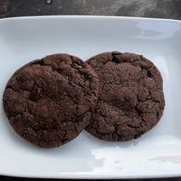 Vegan double chocolate cookies  at VegetaBowl in Koh Tao