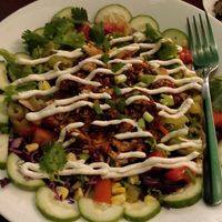 BBQ pulled jackfruit bowl at VegetaBowl in Koh Tao
