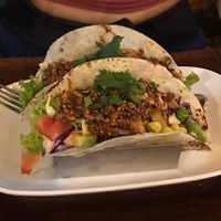 Jackfruit BBQ Tacos  at VegetaBowl in Koh Tao