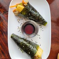 Mushroom wrap at VegetaBowl in Koh Tao