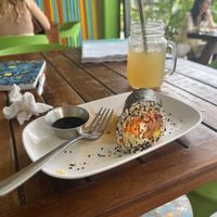 Sushi burrito   at VegetaBowl in Koh Tao