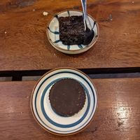 Brownie & peanut butter cup at VegetaBowl in Koh Tao