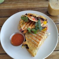 Quesadillas at VegetaBowl in Koh Tao